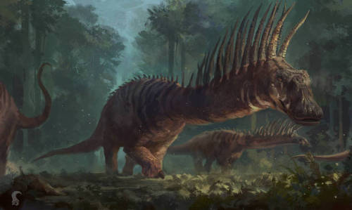 Bajadasaurus by RAPHTOR It’s like watching a fence stride...