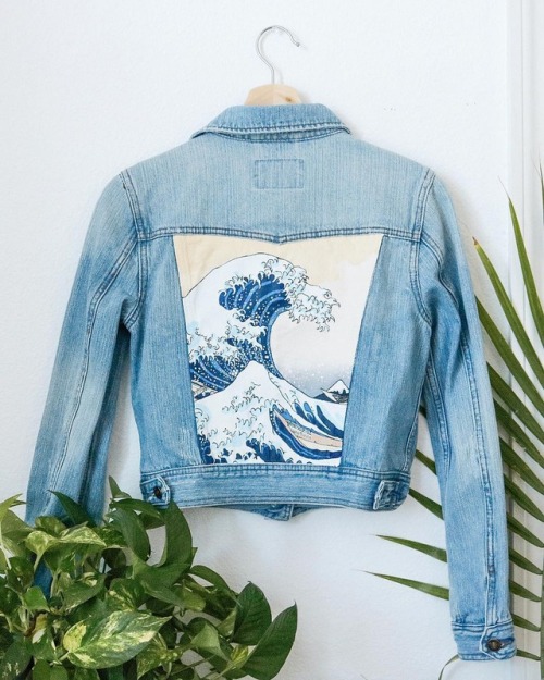 sosuperawesome:Hand Painted Vintage JeansKessler Ramirez on...