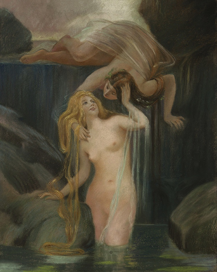 fordarkmornings: “ Potok, 1903. Maxmilián Pirner (Czech, 1853-1924) Oil on canvas ”