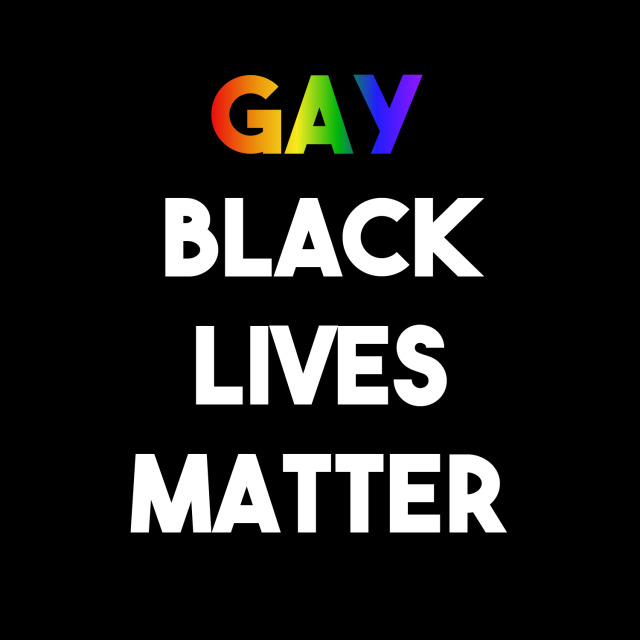 Black Power and Gay Pride arenât mutually exclusive. the first pride was a riot led by trans black women. feel free to use!