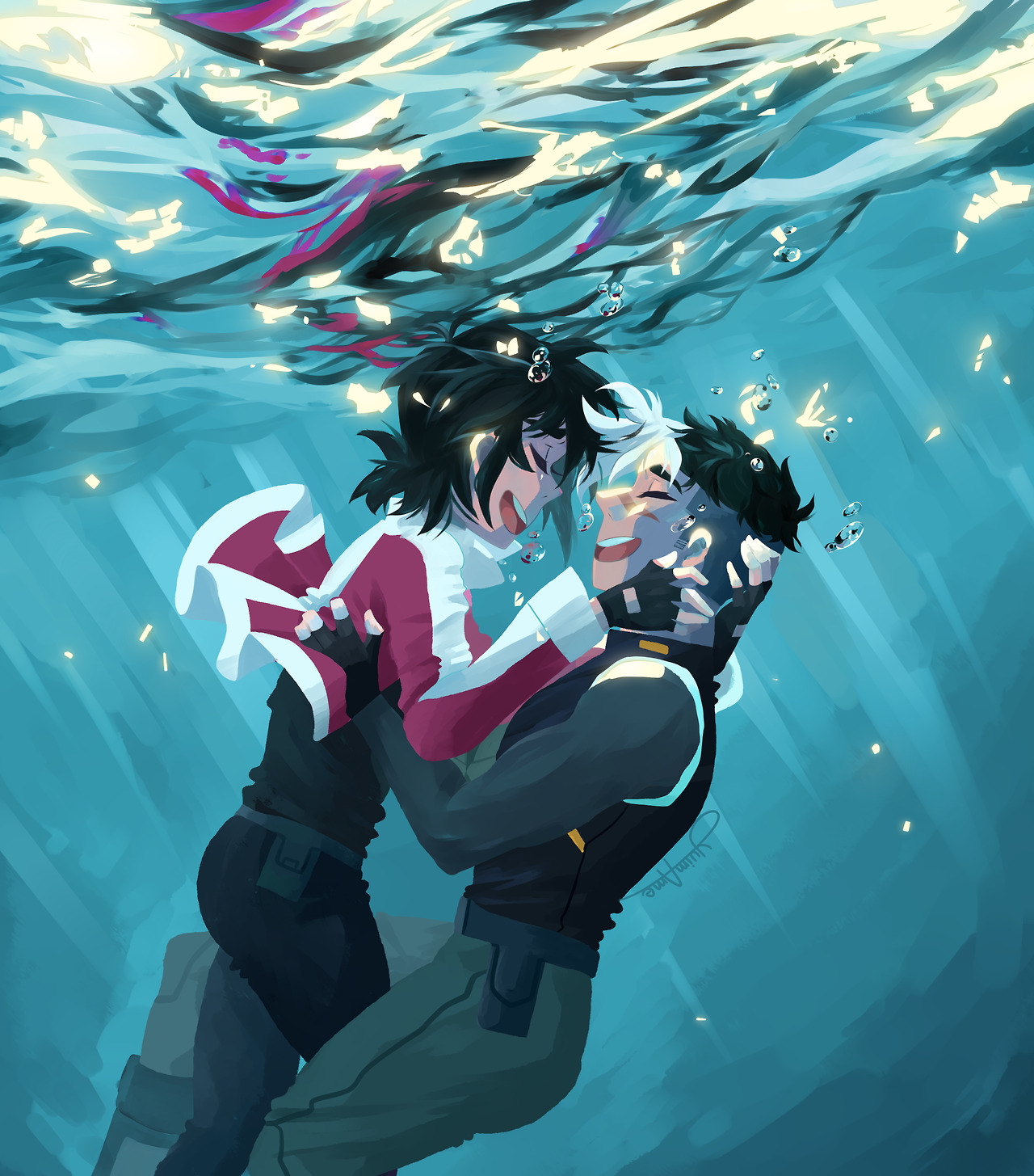 Voltron For All! — ames-rain: I had to practice some underwater...