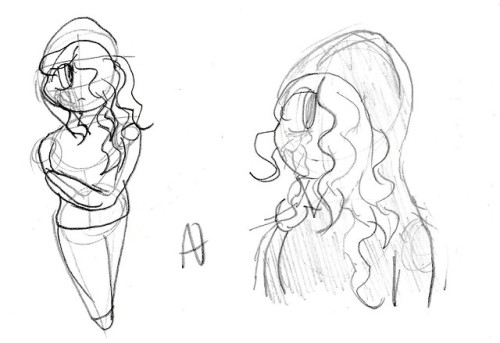 thatrandomartblog:Some Other OC doodles!Feat: Quyen doing...