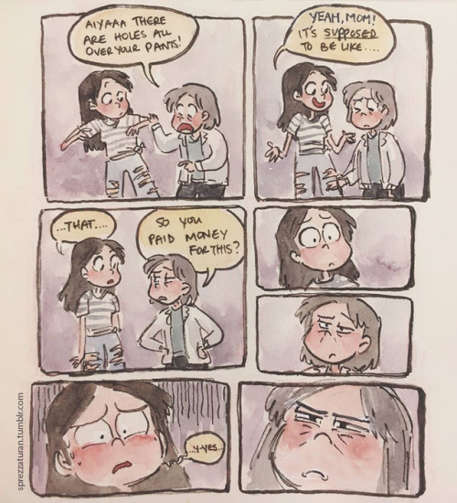 Made a comic for Mother’s Day. Love you, Mom! :T