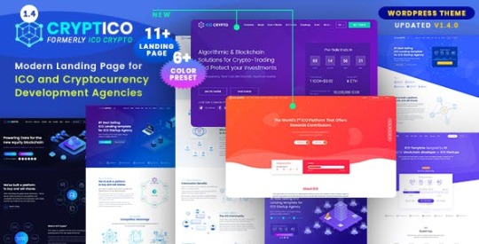 Cryptico v1.4.3 – ICO Crypto Landing & Cryptocurrency Theme Nulled