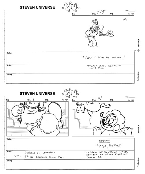 stevencrewniverse:From Storyboard Artist Raven M....