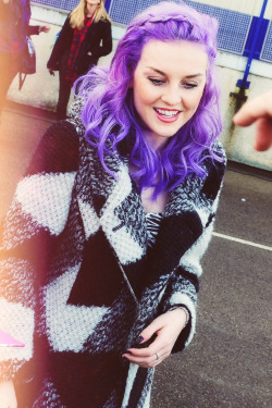 Perrie Edwards Purple Hair Tumblr