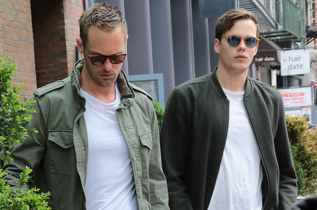 BILL SKARSGÅRD : B-skarsgard: Bill And Alexander Skarsgard In NY...