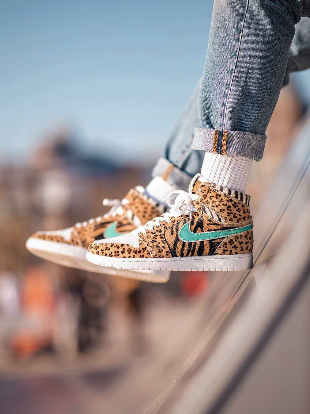 Nike Air Jordan 1 Custom (by vijzbespokes) – Sweetsoles Nike Air Jordan 1 Custom (by vijzbespokes) – Sweetsoles