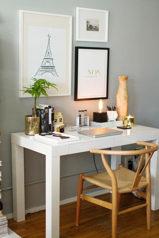 Minimal Desks Simple Workspaces Interior Design Eiffel Tower