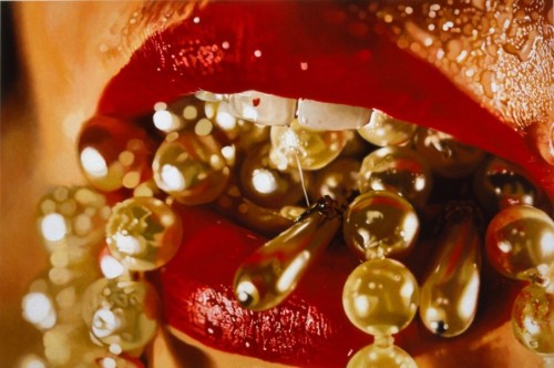 supersonicart:Marilyn Minter, Paintings.Hyperreal paintings...