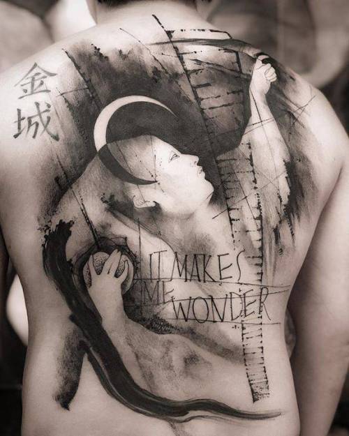 tattoofilterus:By Victor Montaghini, done at Atelier Victor...