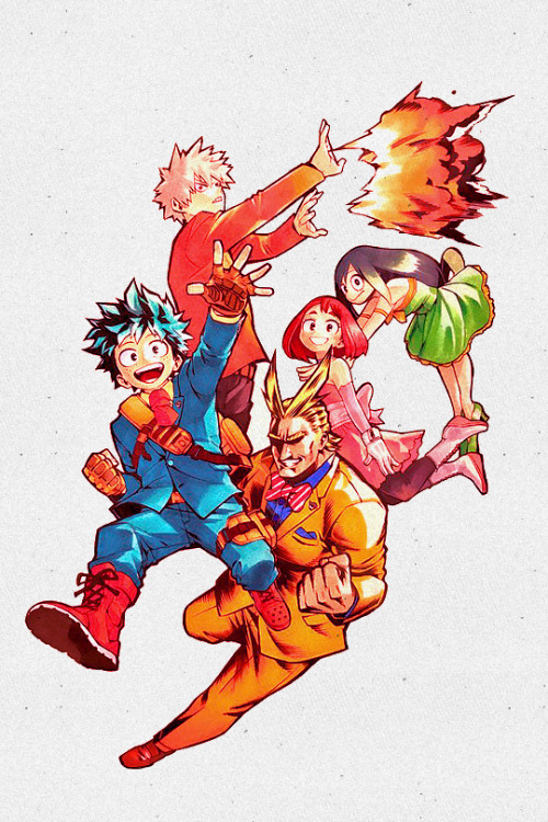 dicennio:Shōnen Jump 50th Anniversary commemorative drawing