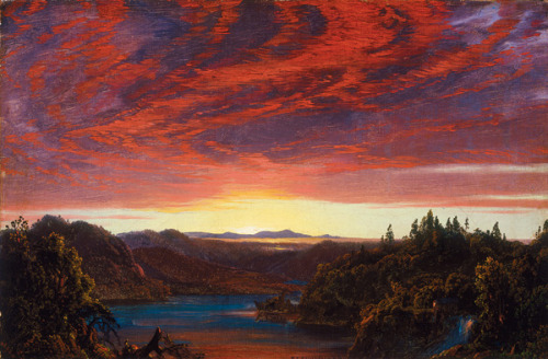 dayintonight:Frederic Edwin Church (American, 1826-1900)