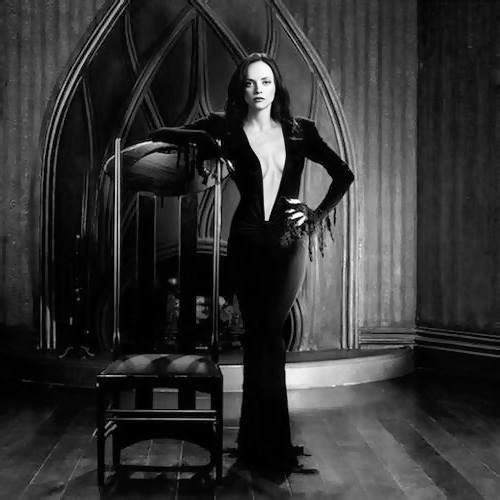 Christina Ricci as Wednesday Addams, grown up