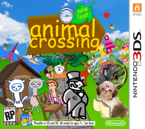 clipartcoverart:Animal Crossing: New LeafClipArt Cover Art