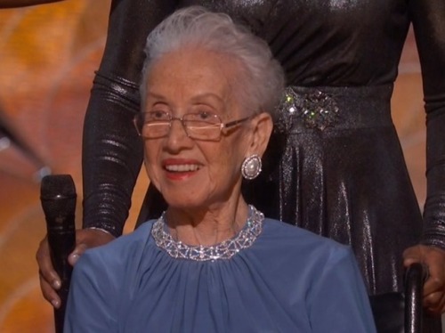 weavemama:It took 40 years for Katherine Johnson to finally...