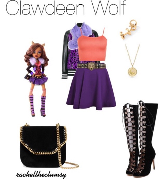 monster high inspired outfits