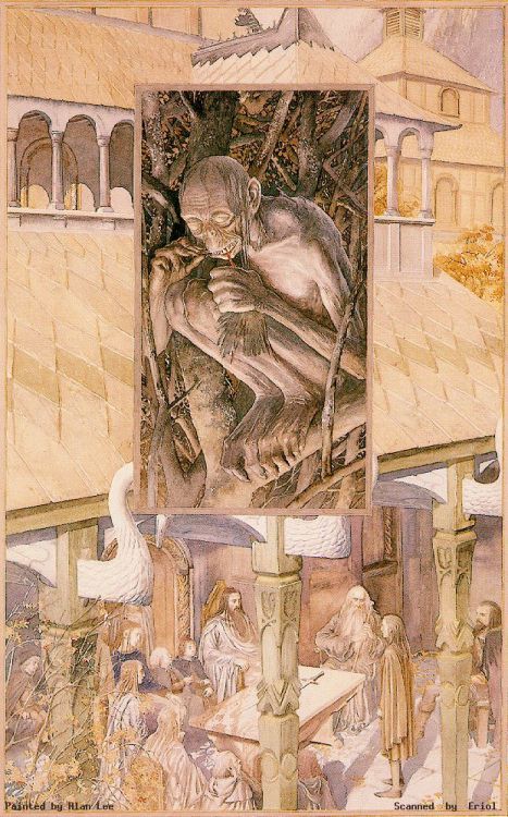 ungoliantschilde:more of Alan Lee’s Lord of the Rings artwork....