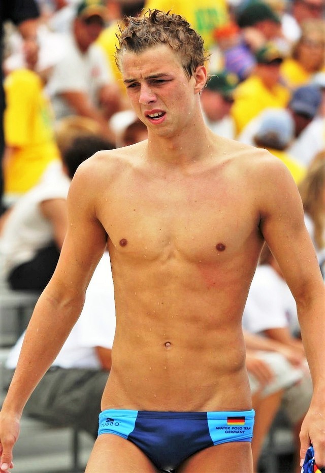 Cute Boys In Speedos — sfswimfan: This dripping wet "Water ...