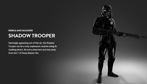 goforcechokeyourself:Imperial forces - Star Wars Battlefront