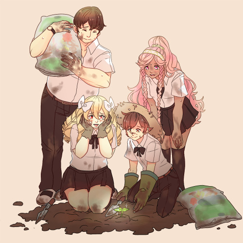 f0ffff:high school au - the memory making club (covers...