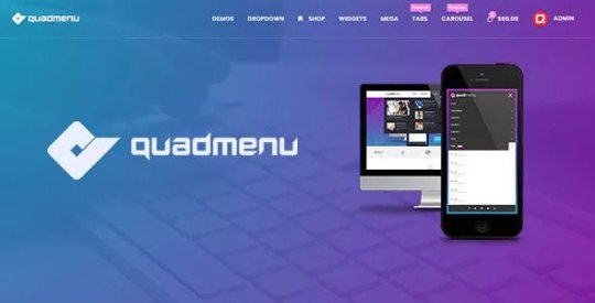 QuadMenu v1.8.9 - Themes Developer Mega Menu Nulled