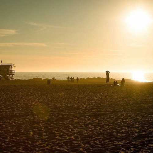 California lifystle (and sunset) (presso Santa Mónica Beach -...