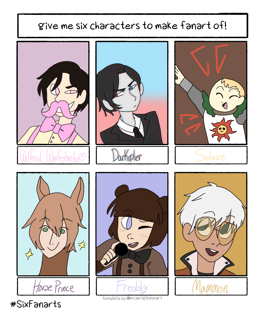 Purgatory UwU — Fun facts about some of my DS ocs: