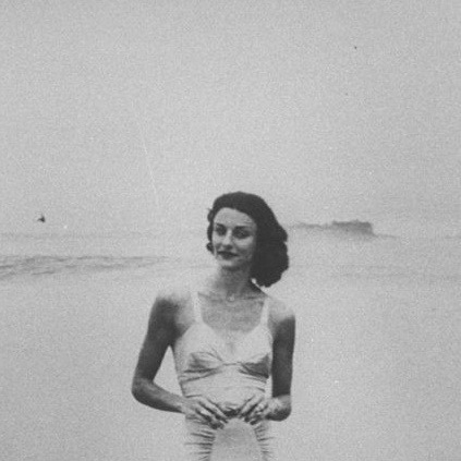 autumnalsonata:Anne Sexton on the beach, at the time of her...