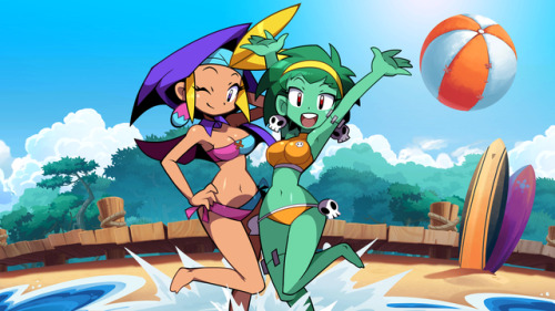 mario9919:So Sky and Rottytops have their own canon swimsuits...