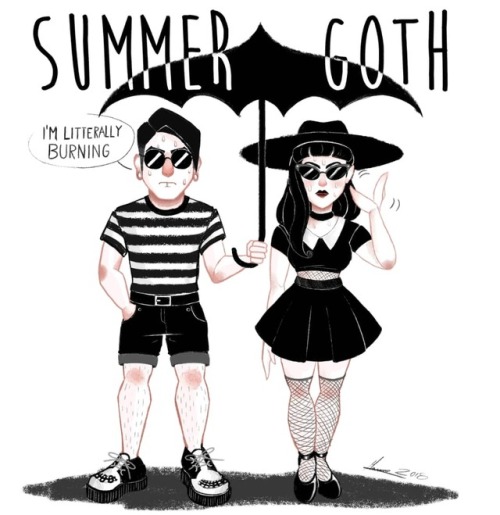 maurostrange:‘sup goths? It’s still August, summer’s not over...