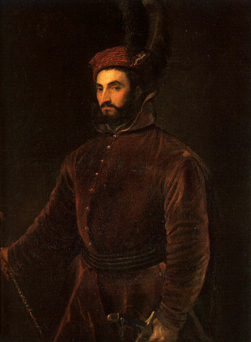 Portrait of Ippolito de Medici in a Hungarian Costume, 1532,...