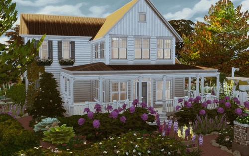 alcearosea-sims:Pine Shores FarmhouseThis is an unfurnished...