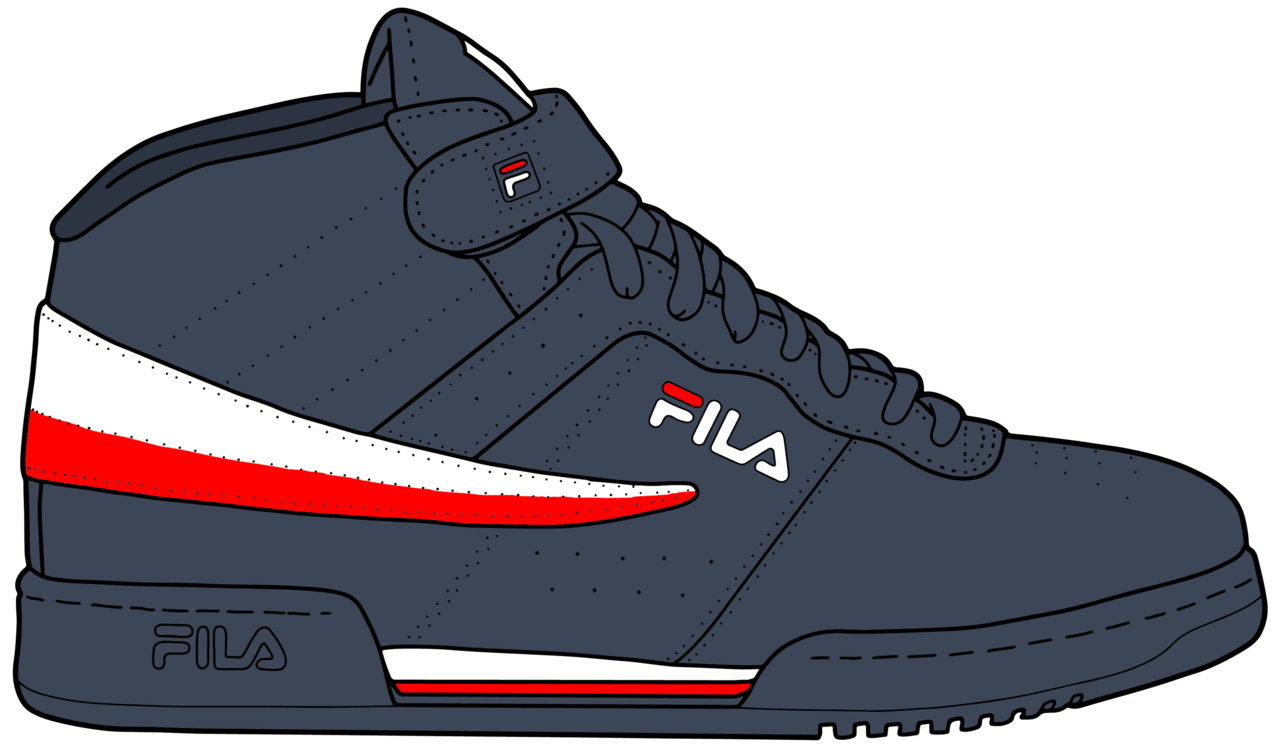 fila shoes transparent