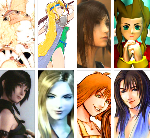 blackrnage:the amazing final fantasy ladies