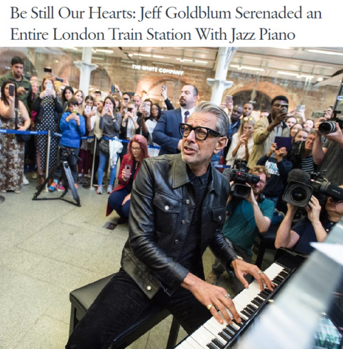 cirxe:jeff goldblum got even more Jeff Goldblum™ yesterday