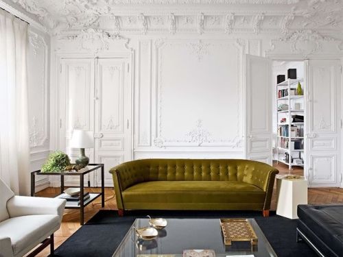 madabout-interior-design:Stunning Parisian apartment of Luis...