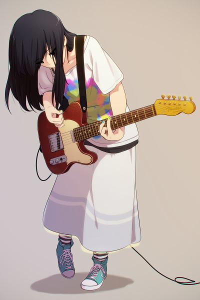 上かっこいい ギター 女の子 イラスト ディズニー画像のすべて