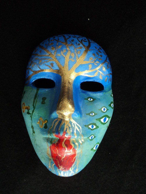 What's in a face? painted mask