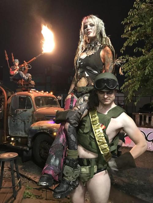 [self] I bumped into alloy ash at fury road to thunder dome and...