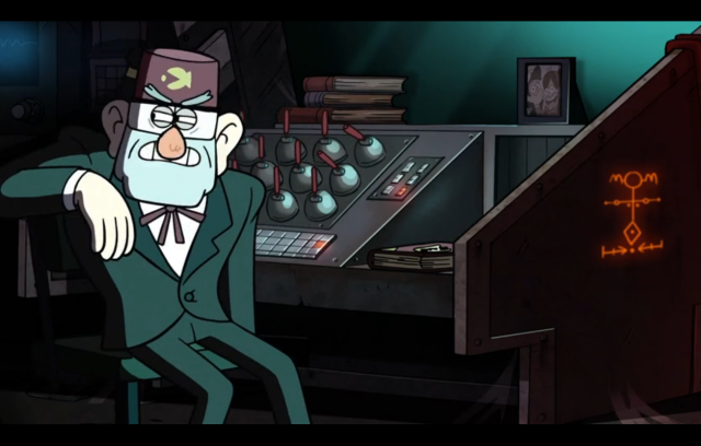 Hey Something I Noticed About Grunkle Stans Fez