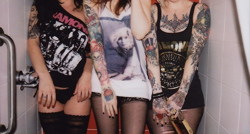 girls alternative girls alternative style tattoed girls sexy