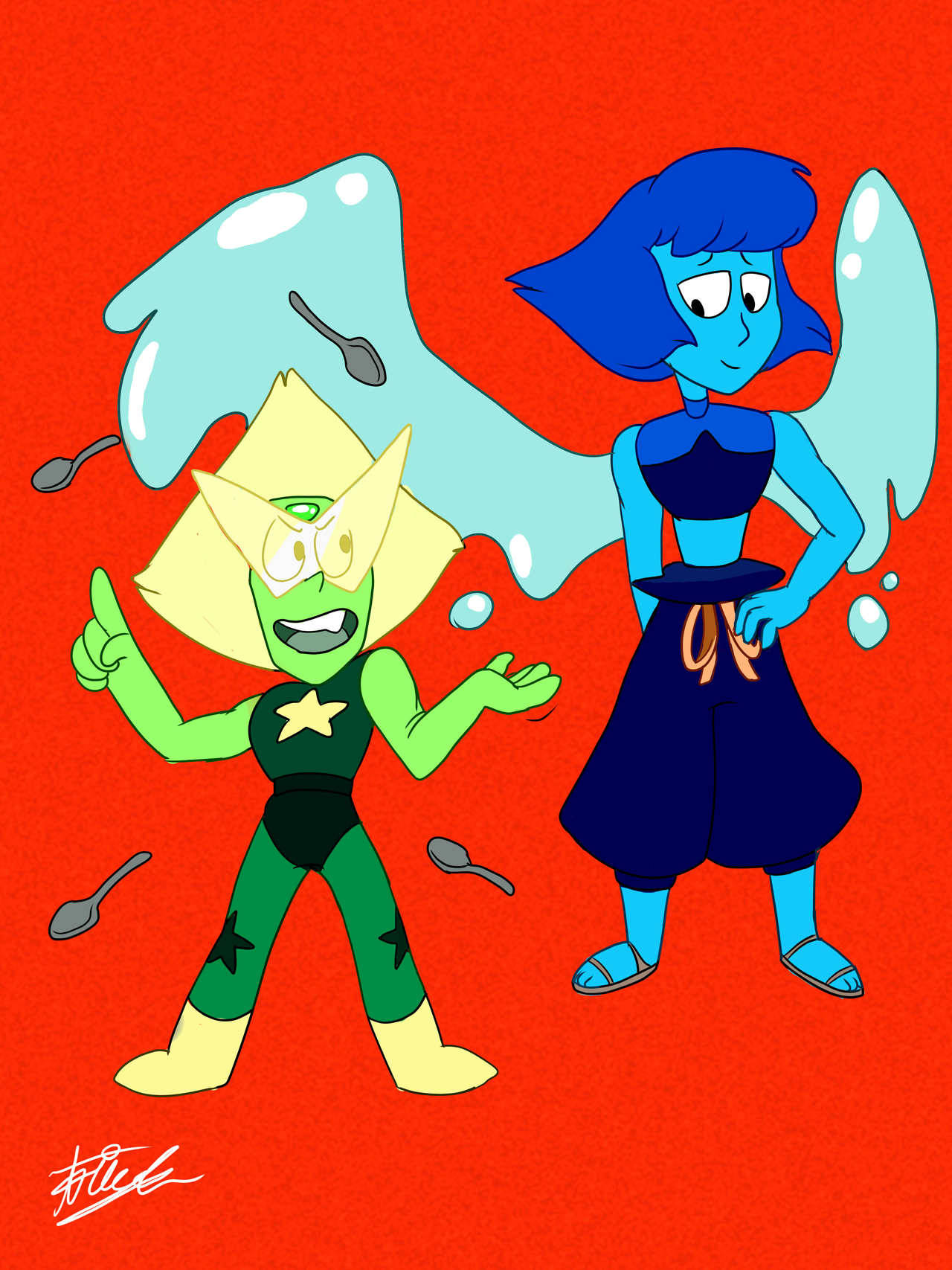 LOOK LAPIS I HAVE THE POWER OF SPOONS!