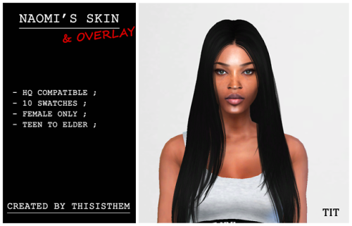 sims 4 black skin overlay