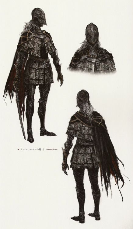 candlemaiden:Knight’s Attire & Cainhurst ArmorBloodborne...