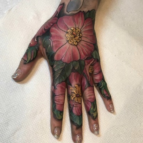 flower tattoos on Tumblr