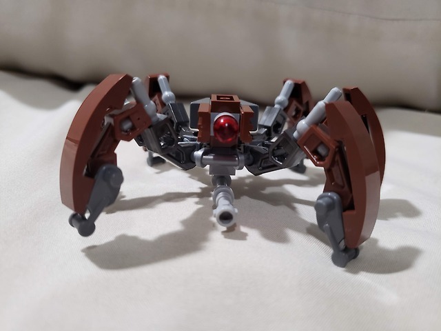 Biomechanical metal head — LEGO Star Wars CIS Crab Droid Took to ...