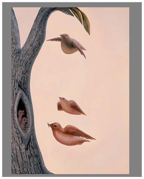 surrealismart:Family of birds (?)Octavio Ocampo