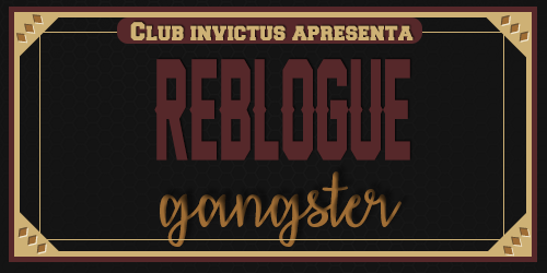 club-invictus:É Gangster? Vem participar desse reblogue...