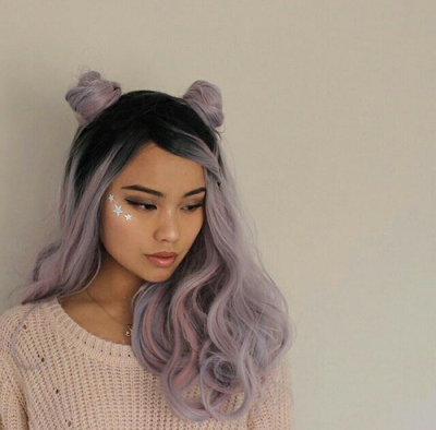 Fluffy Space Buns Tumblr